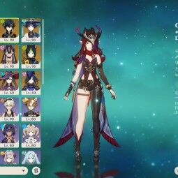 (ヨーロッパ,冒険ランク 60、男の子🍀)14脚キャラクター+11脚武器💥: アルレッキーノ (C1)、 チャスカ , ヌヴィレット +シグ、 🌟 放浪者 , 🌟キィニチ , 💥 "" 11 完凸 '4★キャラクター🌟🍀🌟 0
